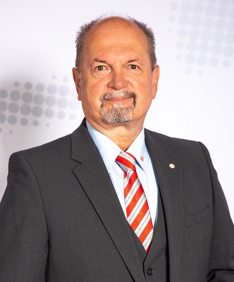 Landespräsident des Samariterbunds Oberösterreich und Obmann der Gruppe Linz Mag. Günther Erhartmaier