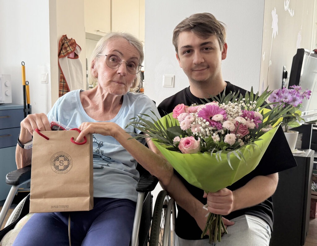 Patrick Hochhuber und die Patientin