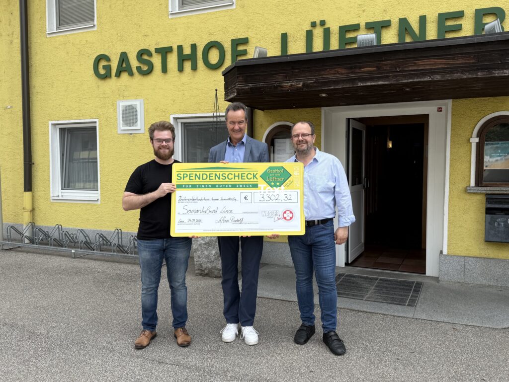 Scheckübergabe