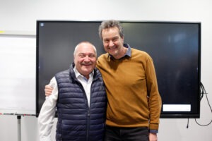 Herbert Windner gemeinsam mit Geschäftsstellenleiter Mag. Christian Wagner