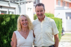 Edeltraud Sachsenhofer gemeinsam mit Geschäftsstellenleiter Mag. Christian Wagner