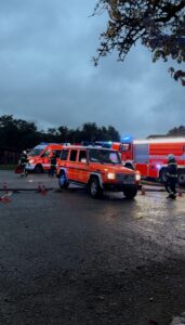Herbstübung Nord - Feuerwehrfahrzeuge