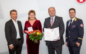 Gruppenfoto Wolfgang Dihanits, Karin Hörzing, Günther Erhartmaier, Wolfgang Steiner